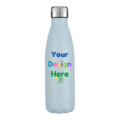 Custom Stainless Steel Water Bottle Insulated Double Wall Metal Sport Reusable Water Bottles - 17 oz