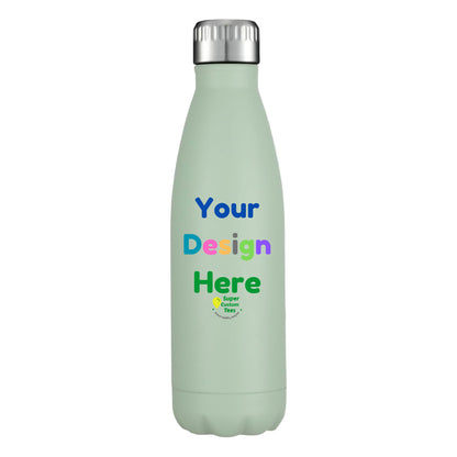 Custom Stainless Steel Water Bottle Insulated Double Wall Metal Sport Reusable Water Bottles - 17 oz