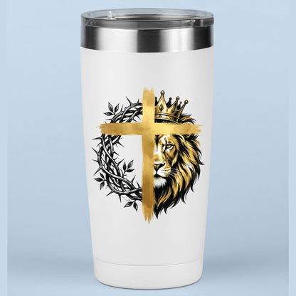 Lion Christian Cross DTF Transfer