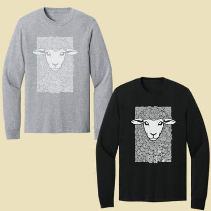 Cute Sheep Swirls Comfort Colors T Shirt