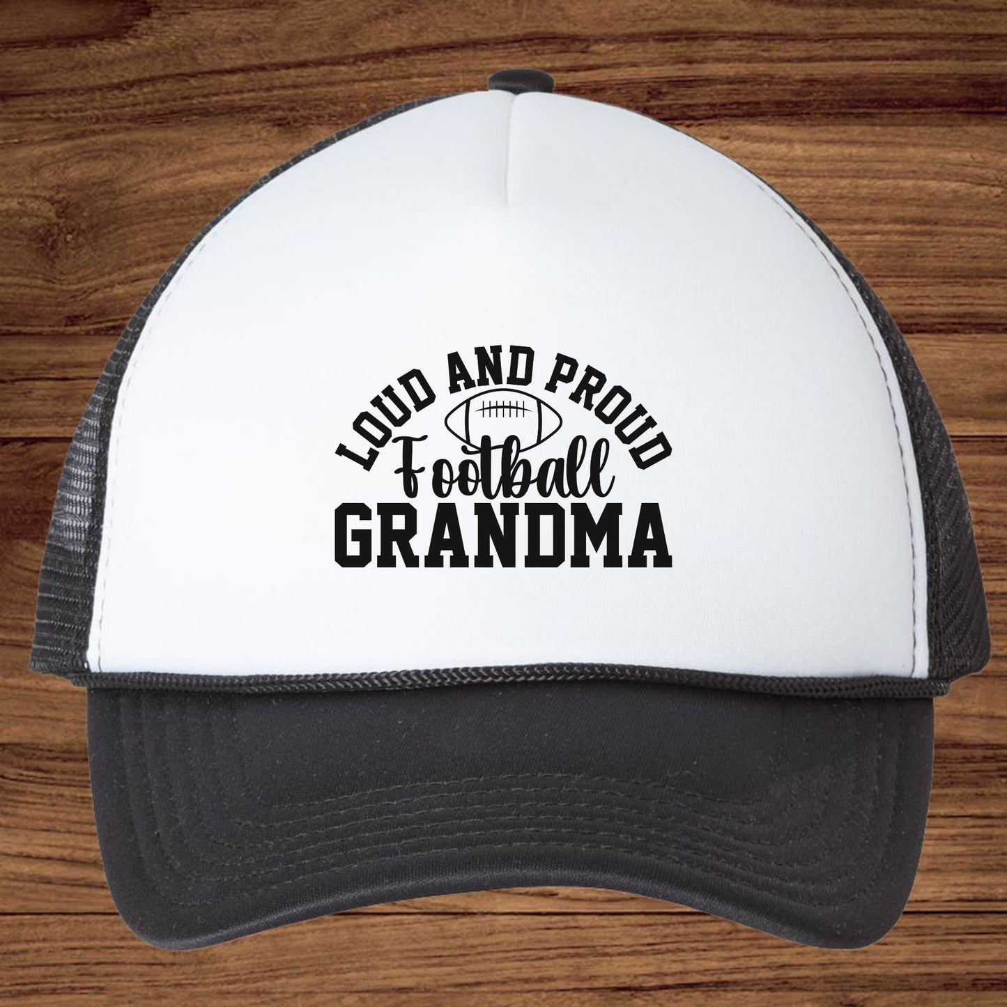 Loud and Proud Football Grandma DTF Transfer