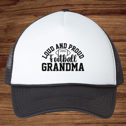 Loud and Proud Football Grandma DTF Transfer