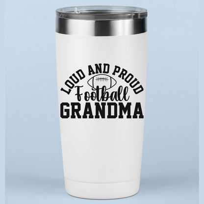 Loud and Proud Football Grandma DTF Transfer