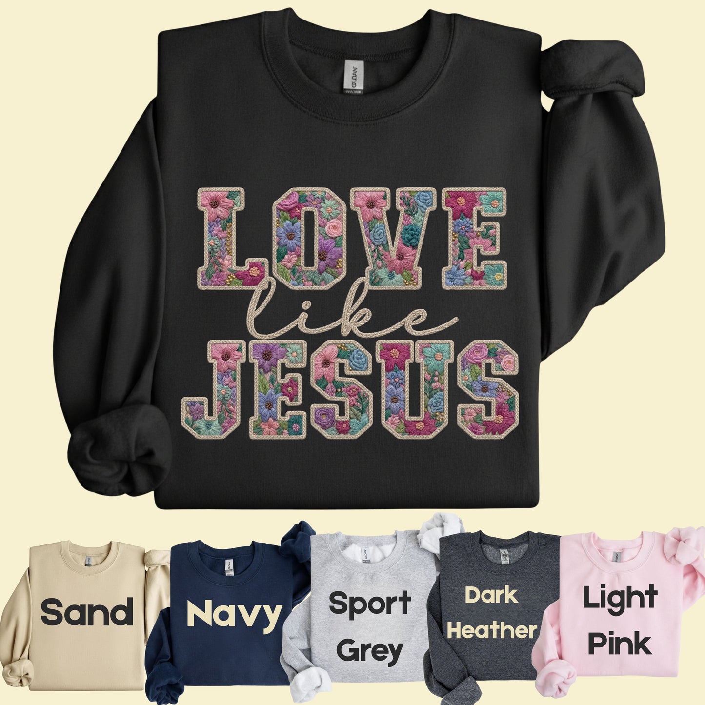 Love Like Jesus Comfort Colors T Shirt