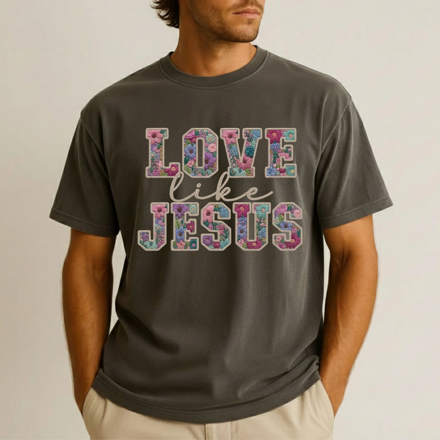Love Like Jesus DTF Transfer