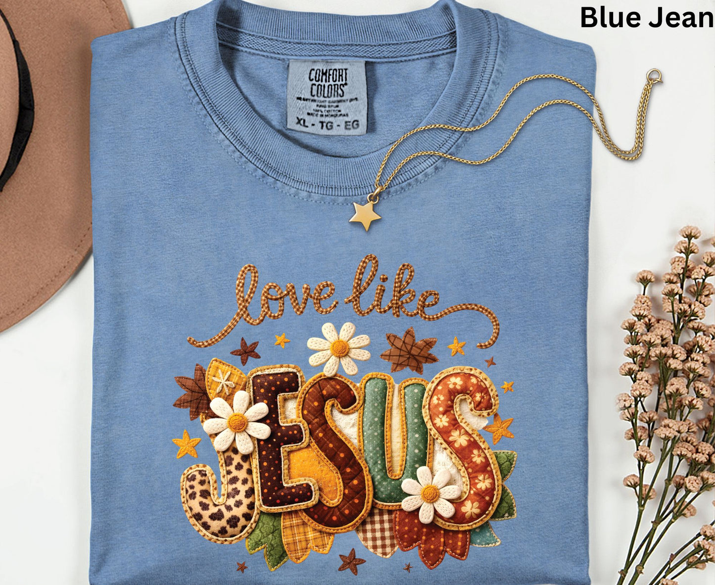 Love Like Jesus T Shirt Christian Fall Tee Religious Leopard Print Shirt Faith Gift For Her Adult Youth Toddler Baby Boho Autumn Apparel