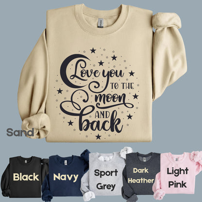 Love You To The Moon And Back Comfort Colors T Shirt