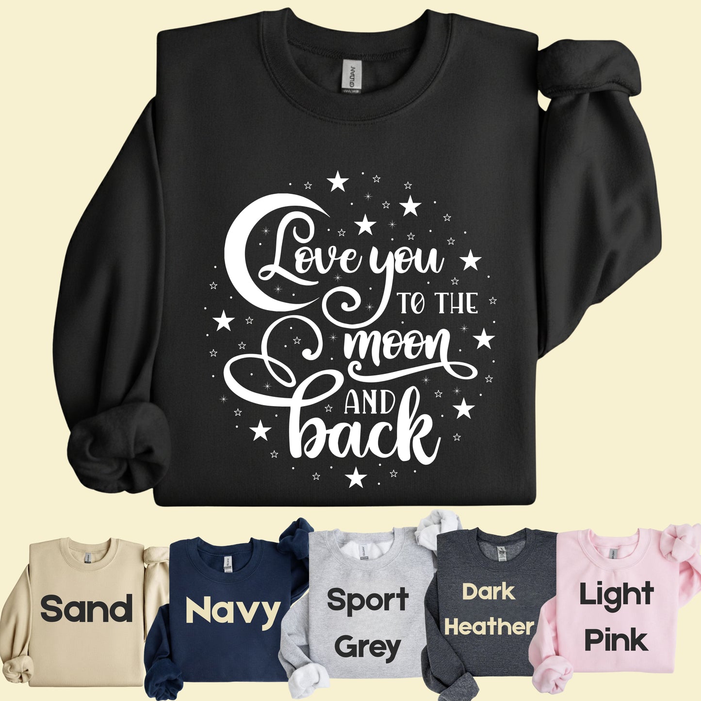 Love You To The Moon And Back Comfort Colors T Shirt