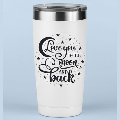 Love You To The Moon And Back DTF Transfer