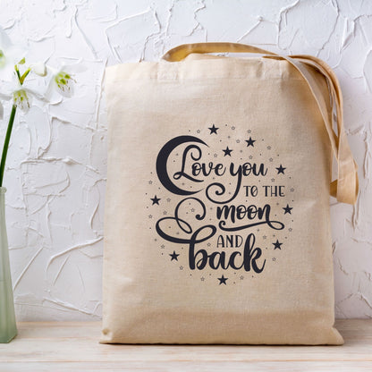 Love You To The Moon And Back DTF Transfer