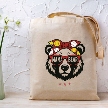 Mama Bear Baseball Mom DTF Transfer ready to Press