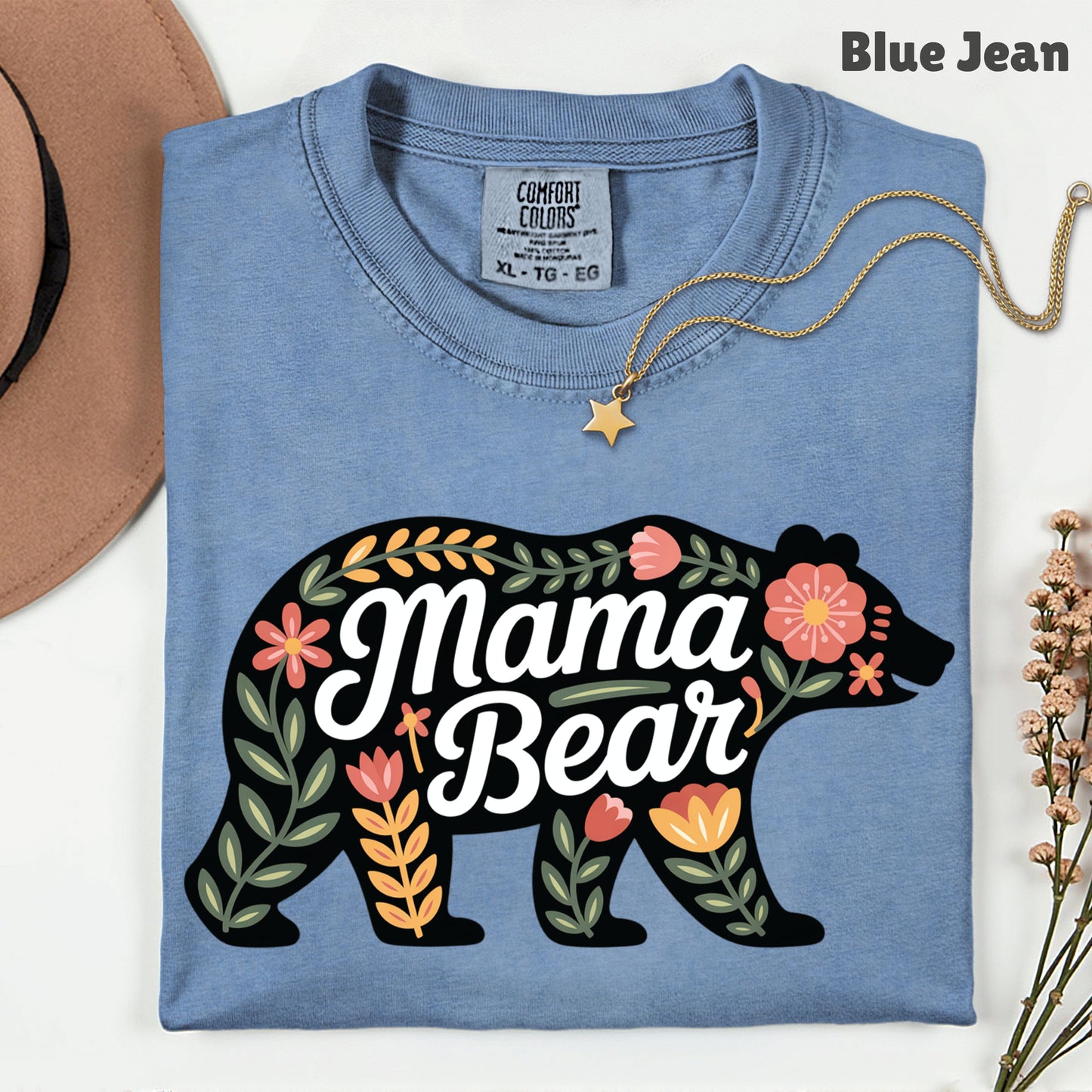 Mama Bear Comfort Colors T Shirt