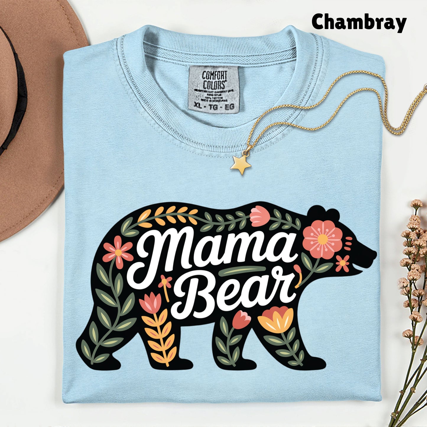 Mama Bear Comfort Colors T Shirt