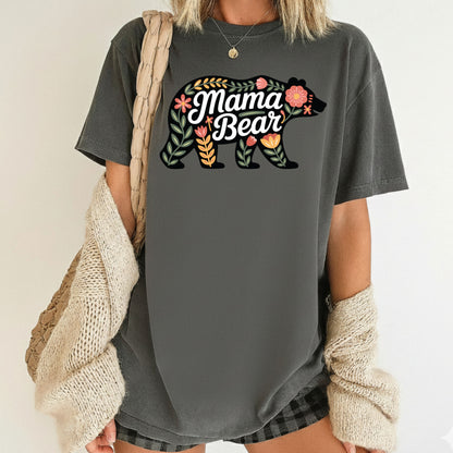 Mama Bear Comfort Colors T Shirt