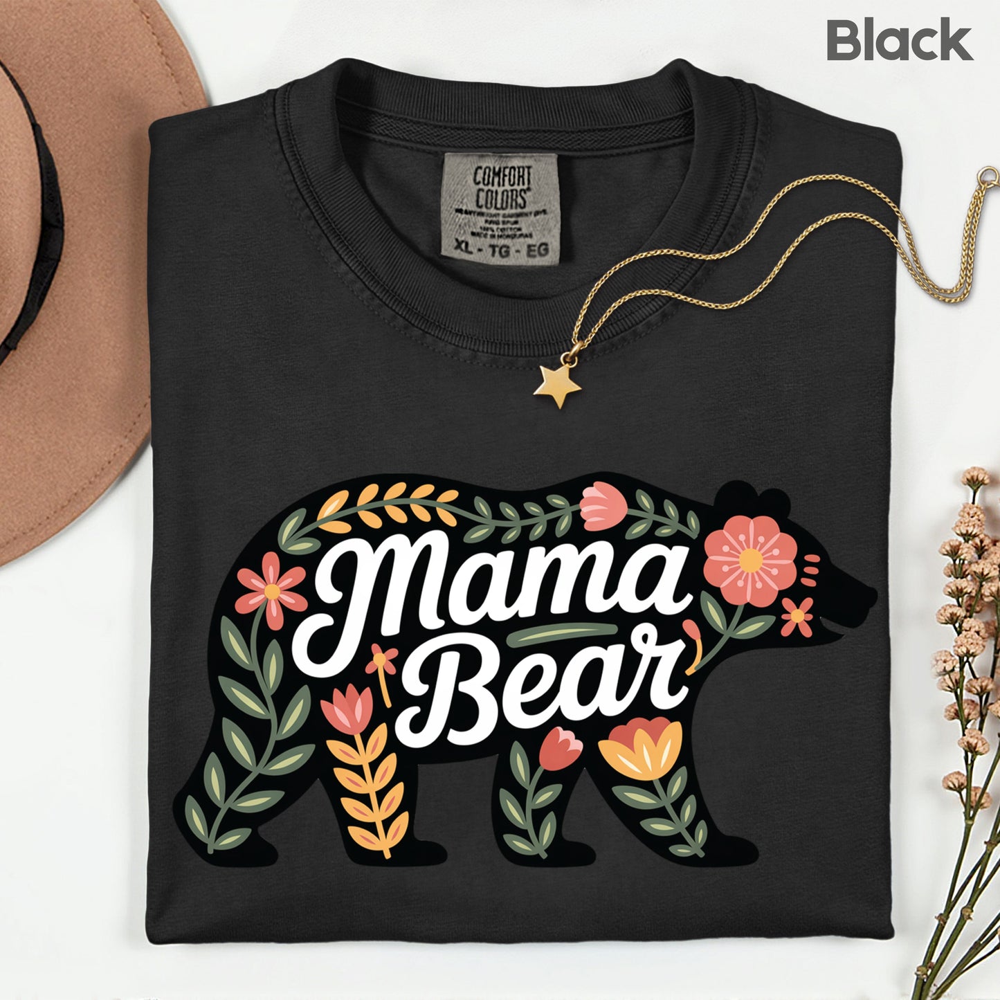 Mama Bear Comfort Colors T Shirt