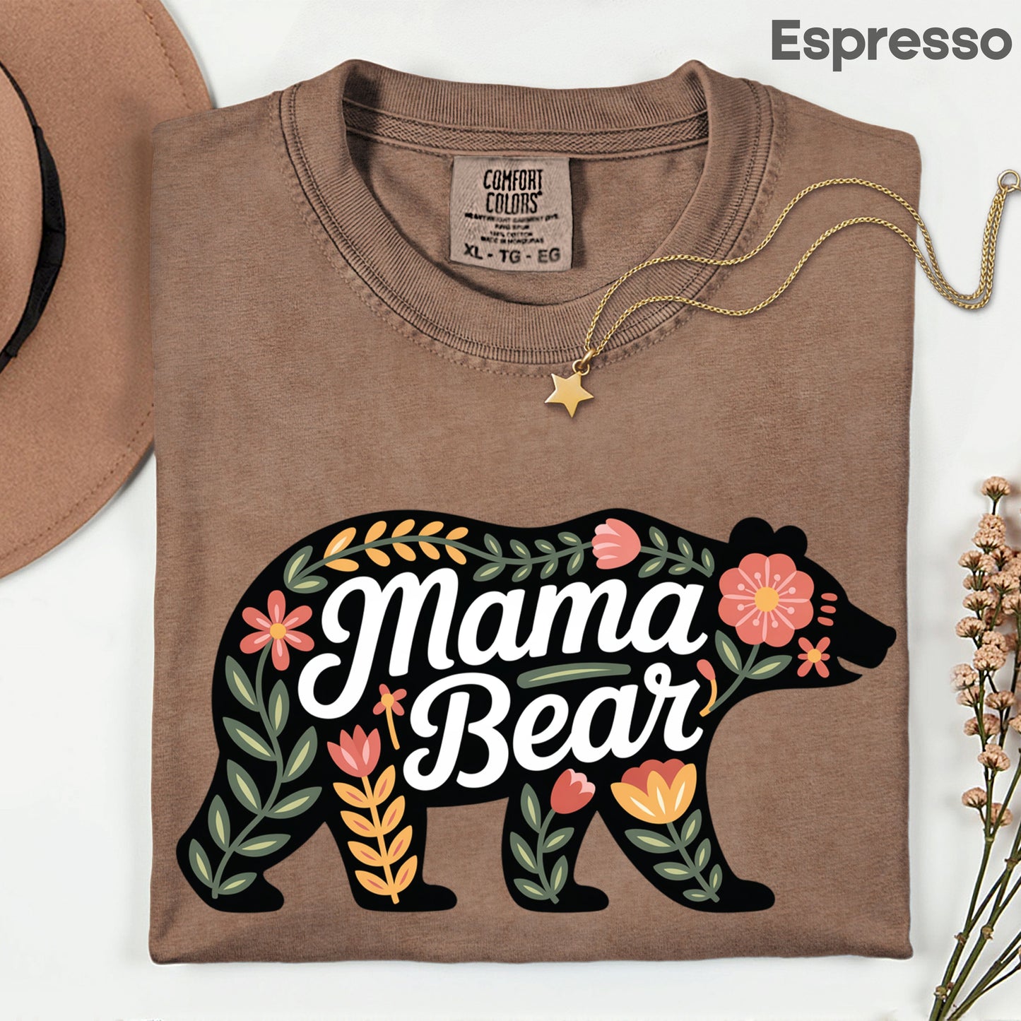 Mama Bear Comfort Colors T Shirt