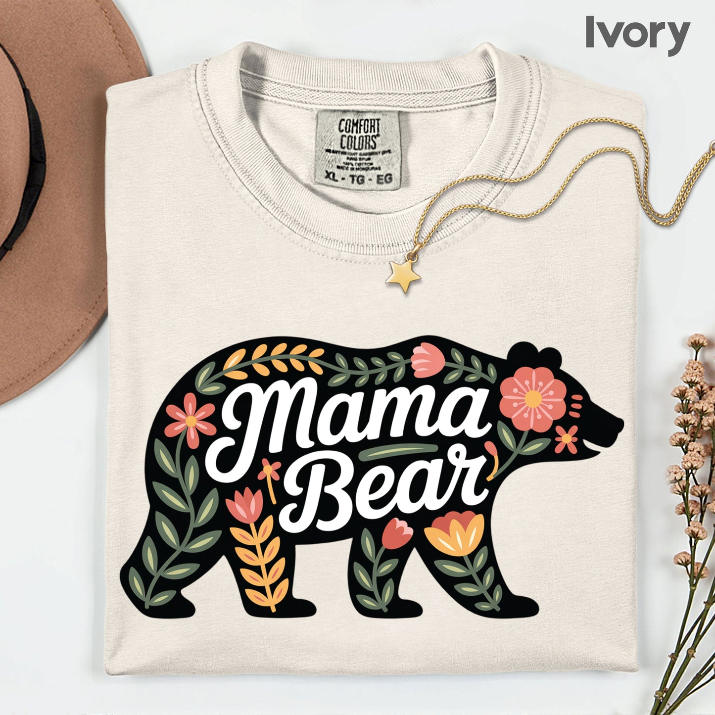 Mama Bear Comfort Colors T Shirt