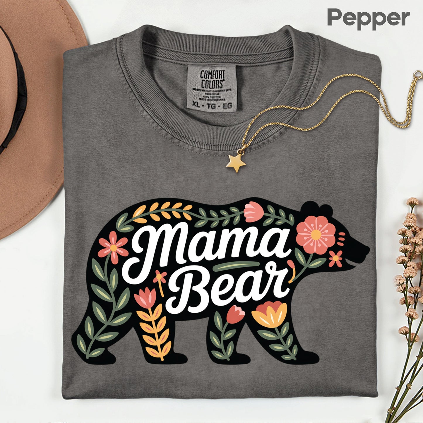 Mama Bear Comfort Colors T Shirt