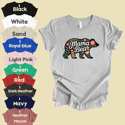 Mama Bear Comfort Colors T Shirt