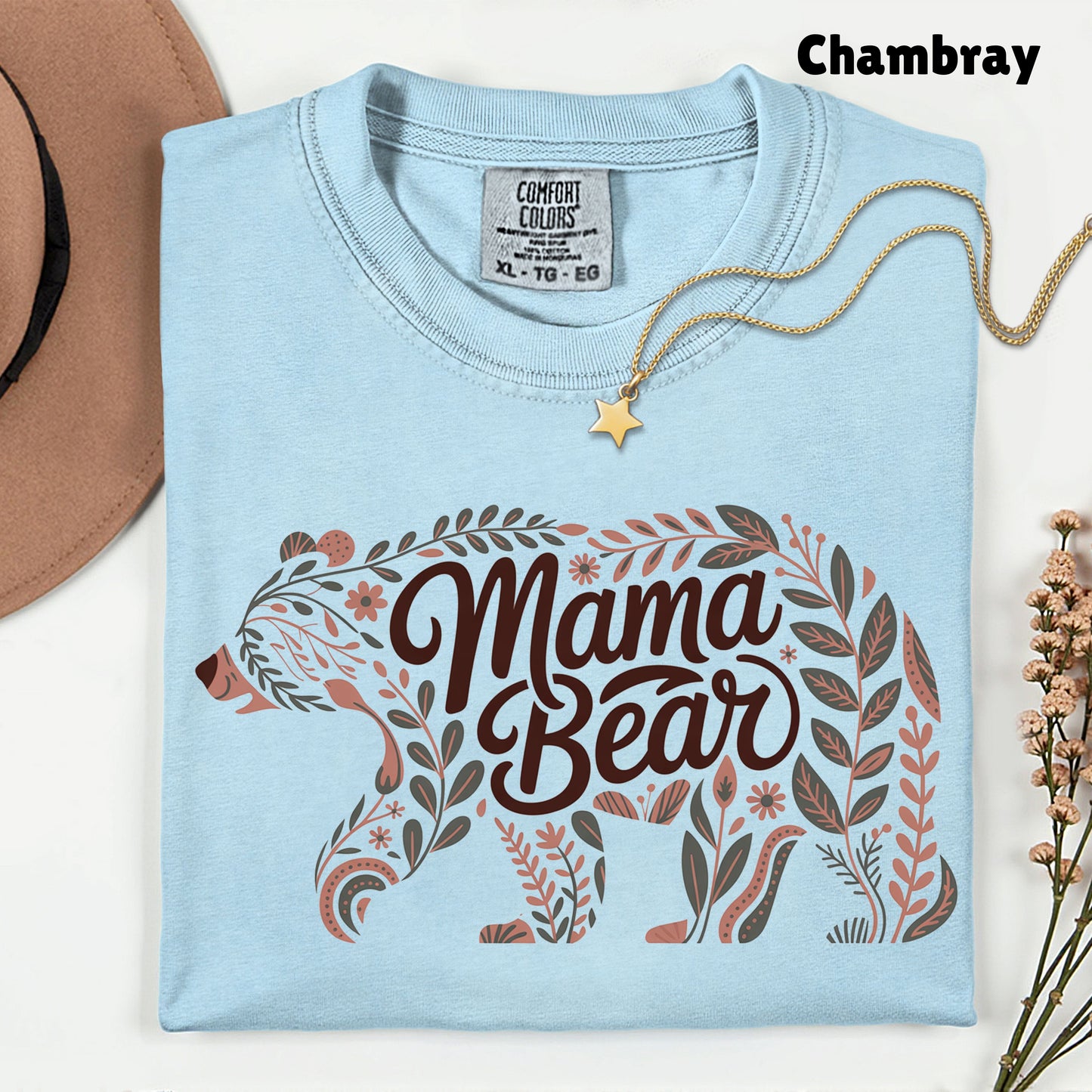 Mama Bear Comfort Colors T Shirt