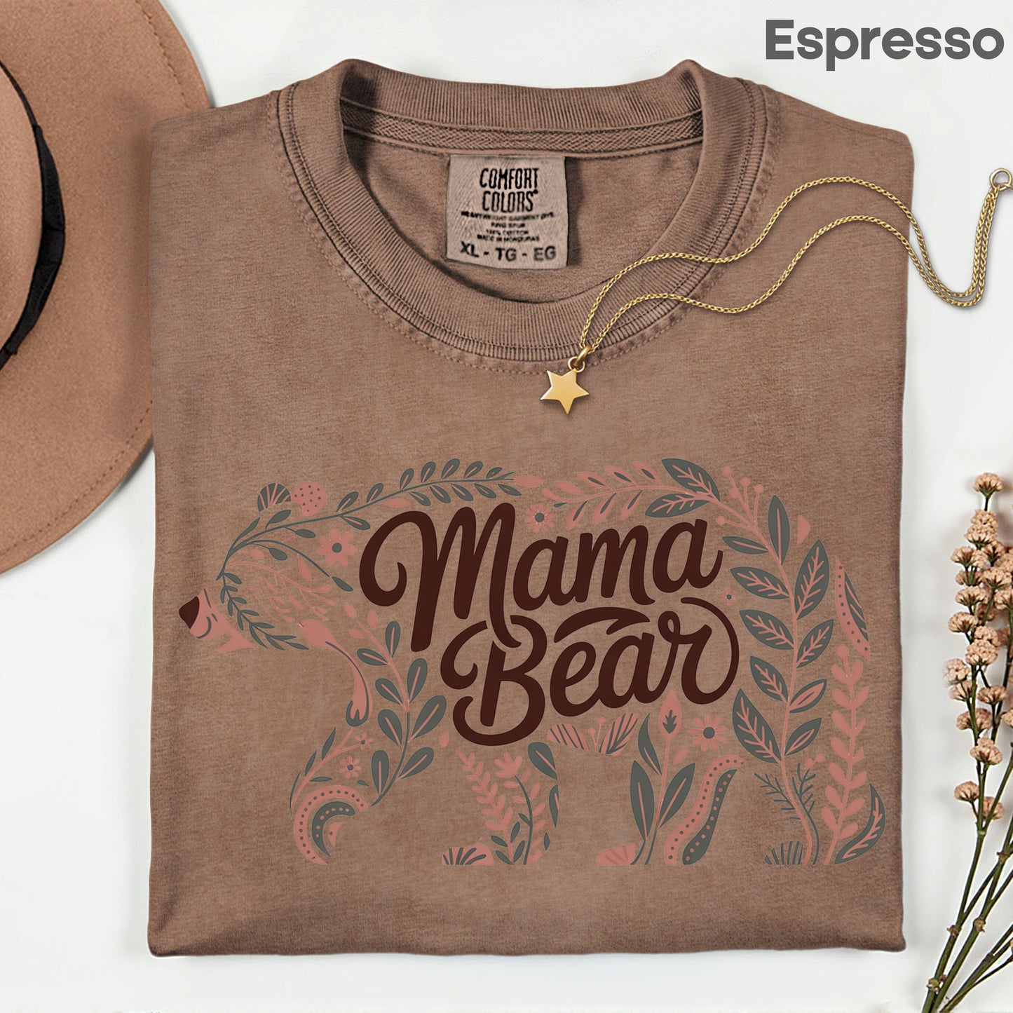 Mama Bear Comfort Colors T Shirt
