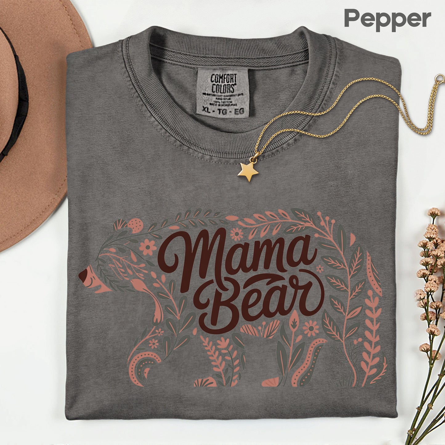 Mama Bear Comfort Colors T Shirt