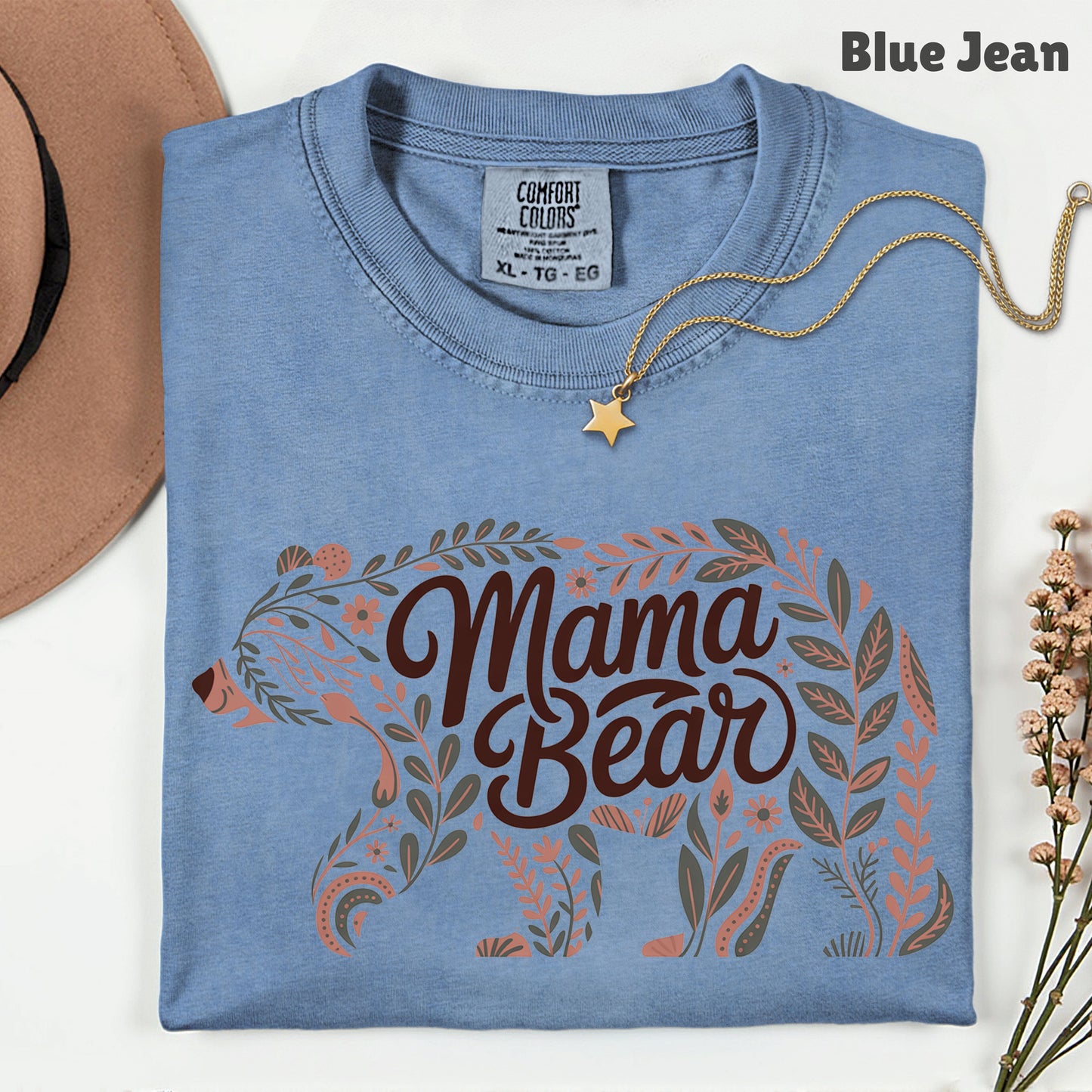 Mama Bear Comfort Colors T Shirt