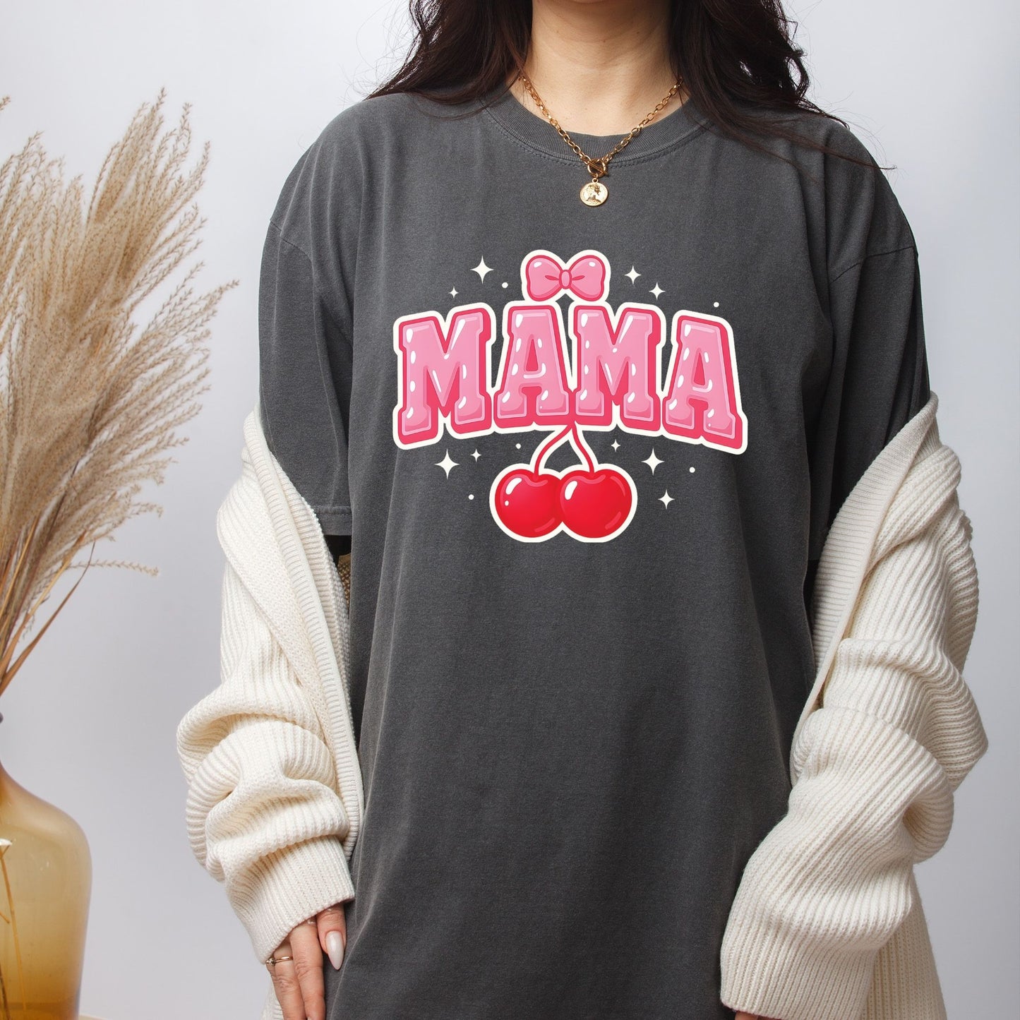 Mama DTF Transfer ready to Press Mother's Day Floral Heat Transfer for Shirts Mom UV Sticker Print Mommy Iron on Transfer