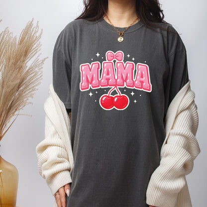 Mama DTF Transfer ready to Press Mother's Day Floral Heat Transfer for Shirts Mom UV Sticker Print Mommy Iron on Transfer
