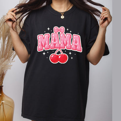 Mama DTF Transfer ready to Press Mother's Day Floral Heat Transfer for Shirts Mom UV Sticker Print Mommy Iron on Transfer