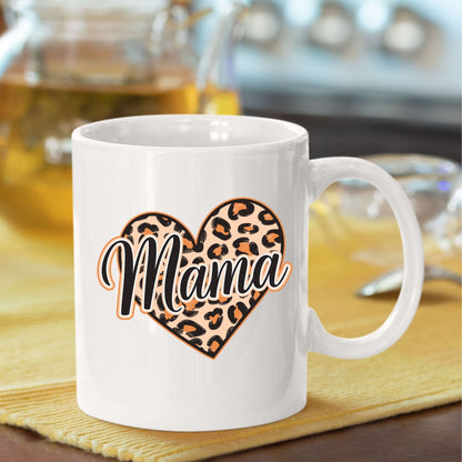 Mama Leopard DTF Transfer ready to Press