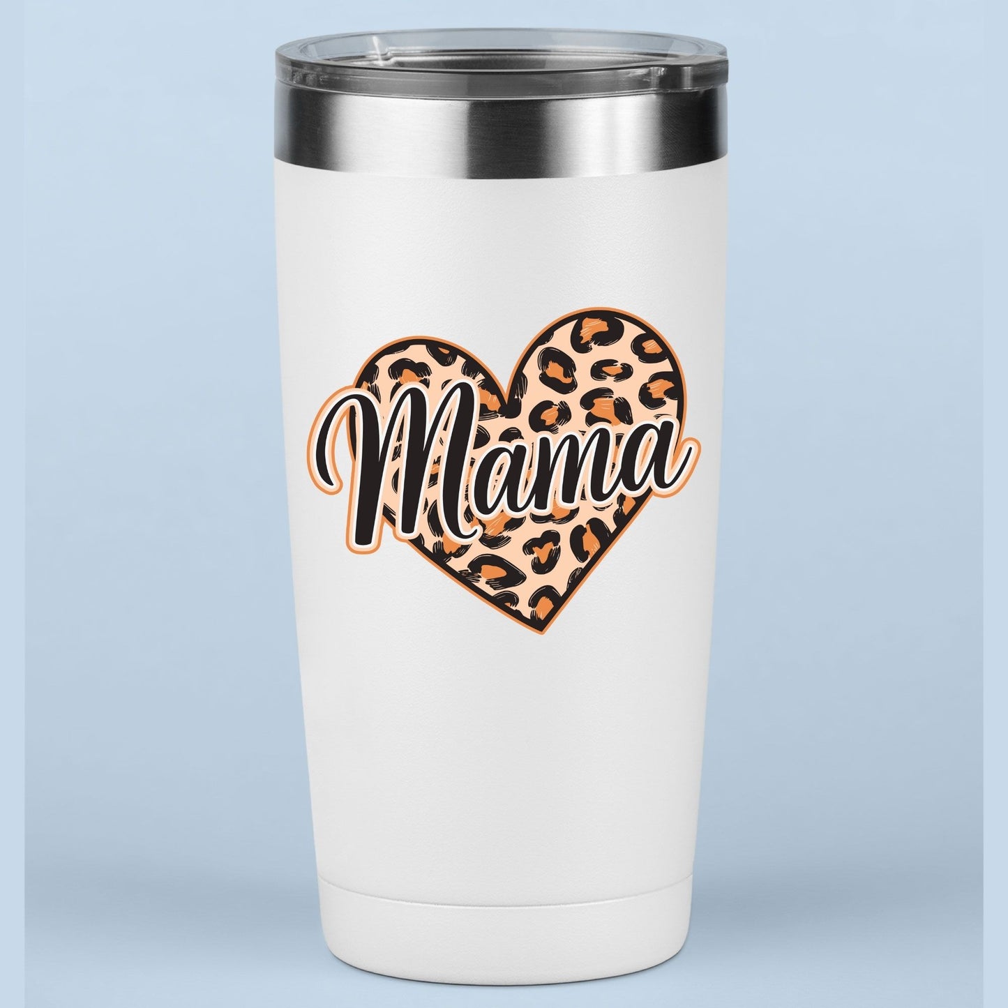 Mama Leopard DTF Transfer ready to Press