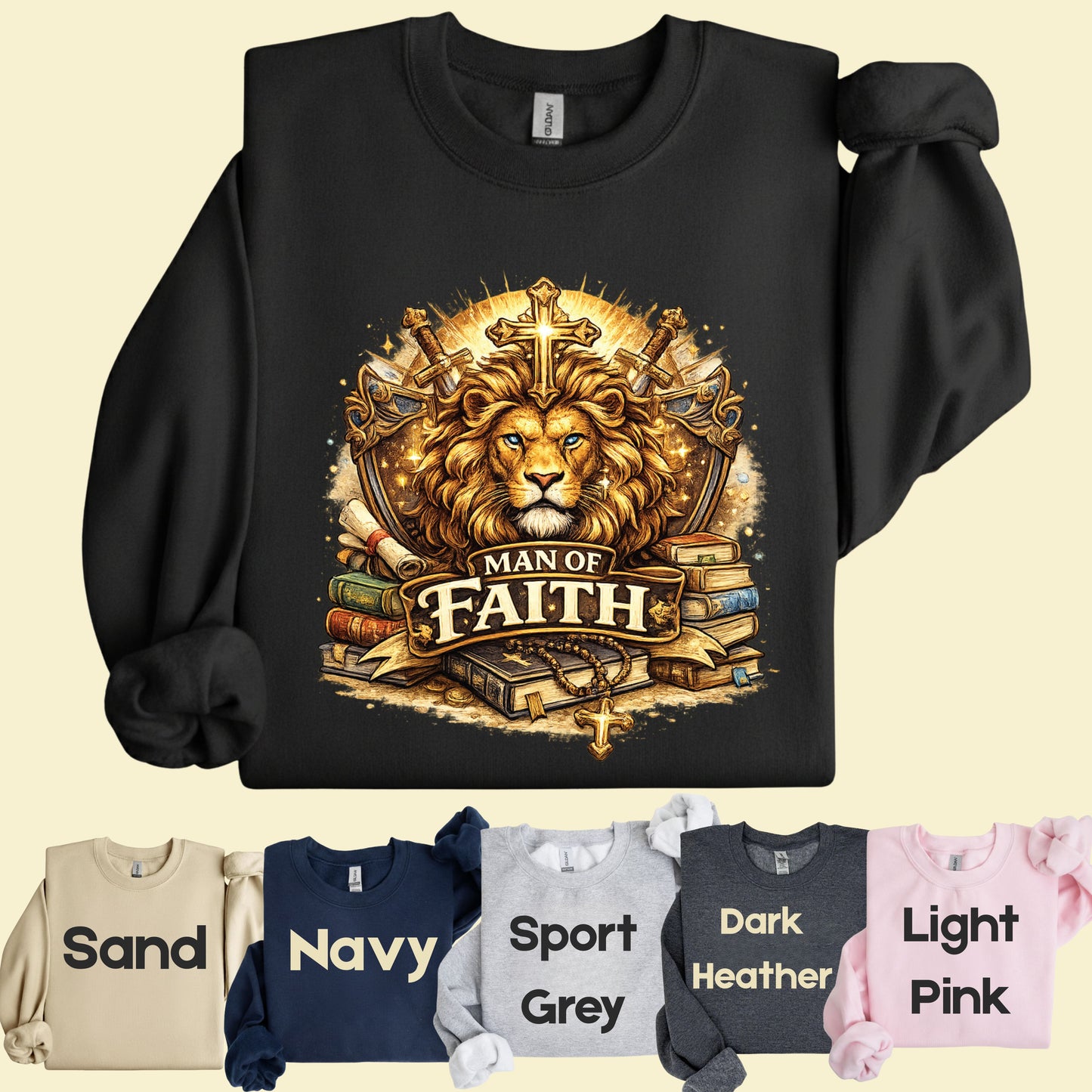 Man Of Faith Comfort Colors T Shirt