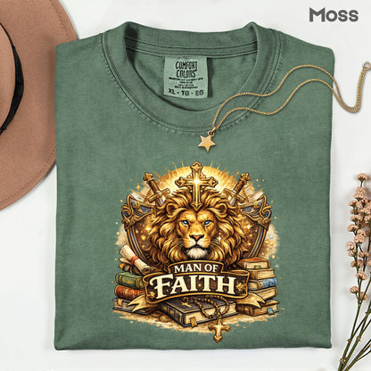 Man Of Faith Comfort Colors T Shirt