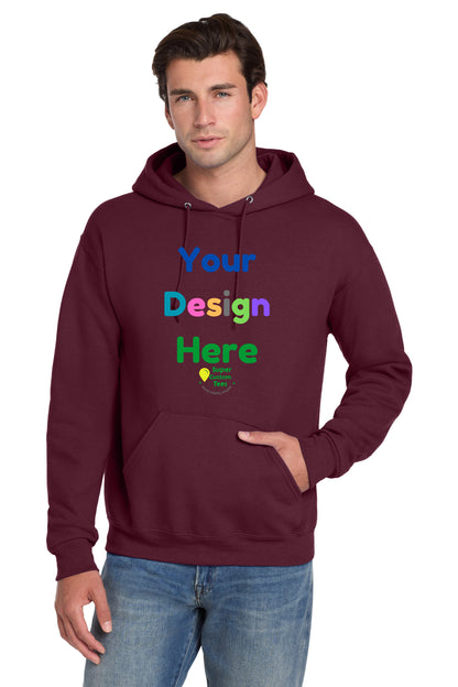 Jerzees 4997 - Unisex Super Sweats NuBlend Fleece Pullover Hoodies
