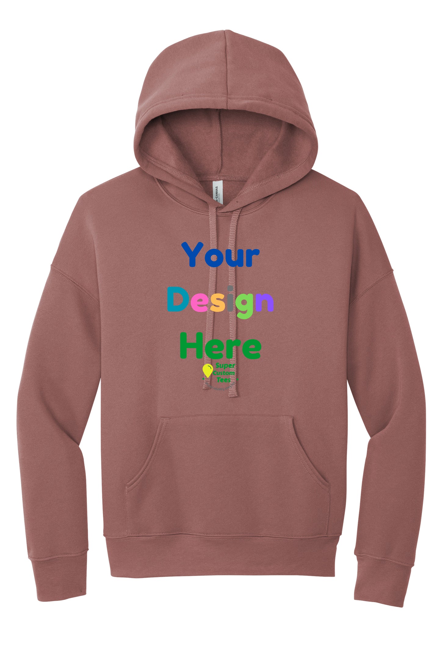 Bella Canvas 3729 - Unisex Sponge Fleece Pullover DTM Hoodies