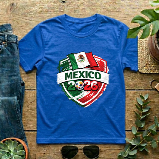 Mexico World Cup T Shirt Soccer Supporter Tees