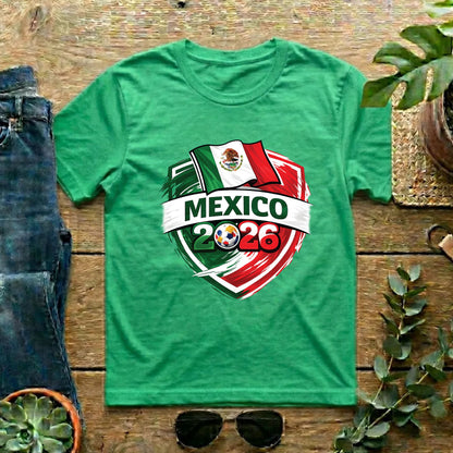 Mexico World Cup T Shirt Soccer Supporter Tees