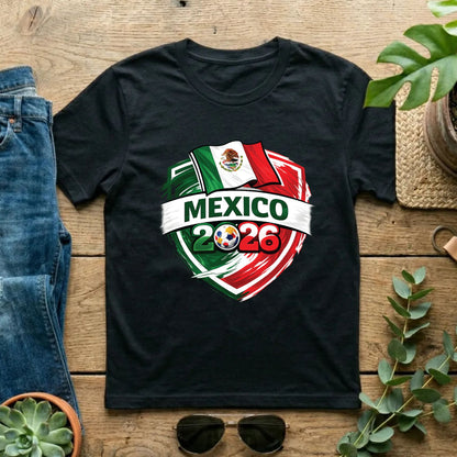 Mexico World Cup T Shirt Soccer Supporter Tees