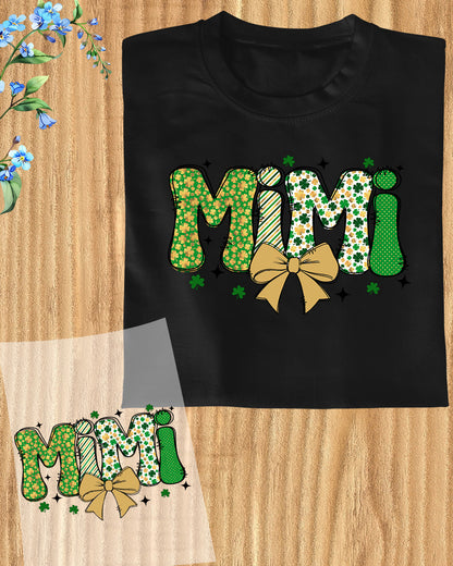 Mimi St Patrick's Day DTF Transfer Film