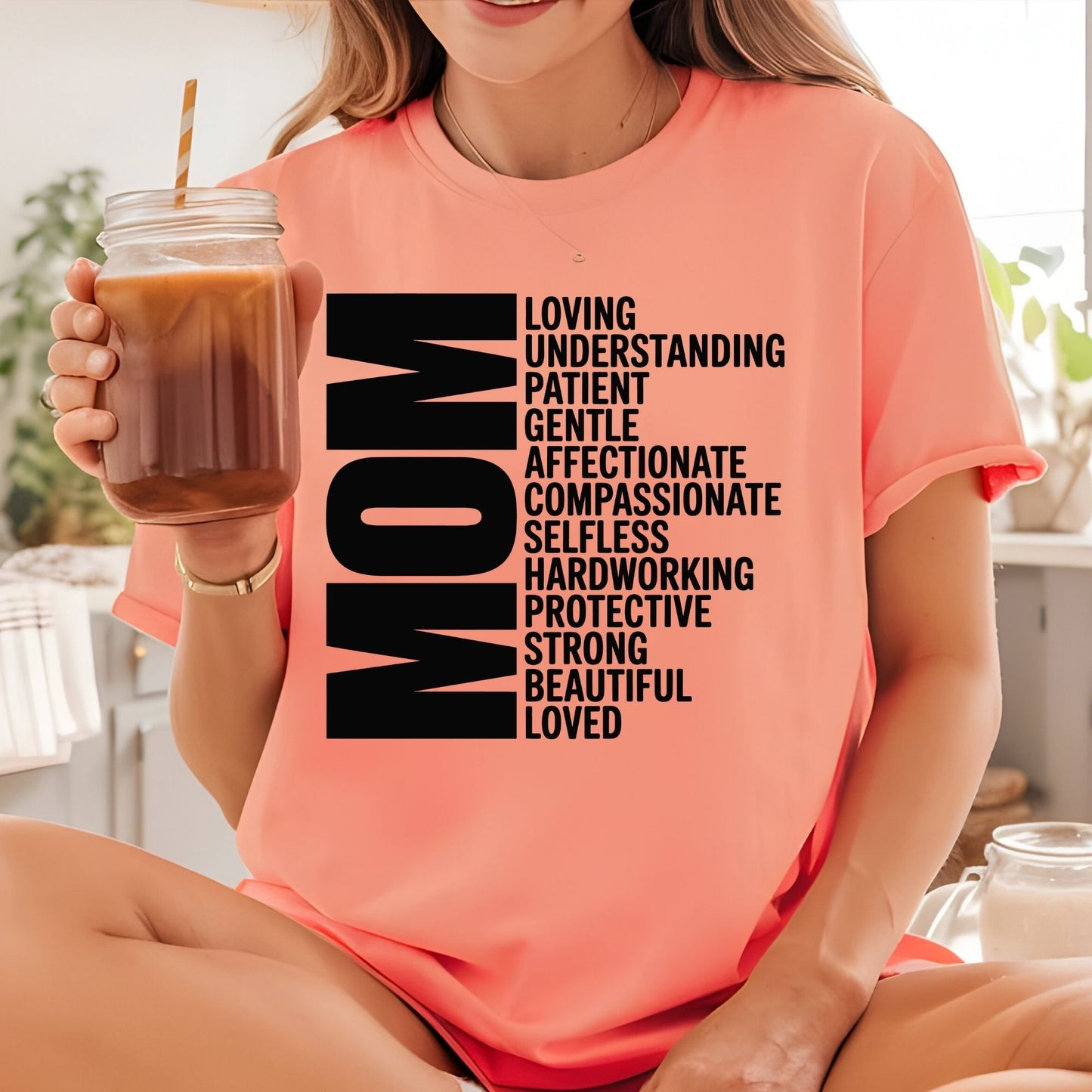 Mom DTF Transfer ready to Press Mother’s Day Heat Transfer for Shirts Loving Understanding UV Sticker Print Mama Iron On Transfer