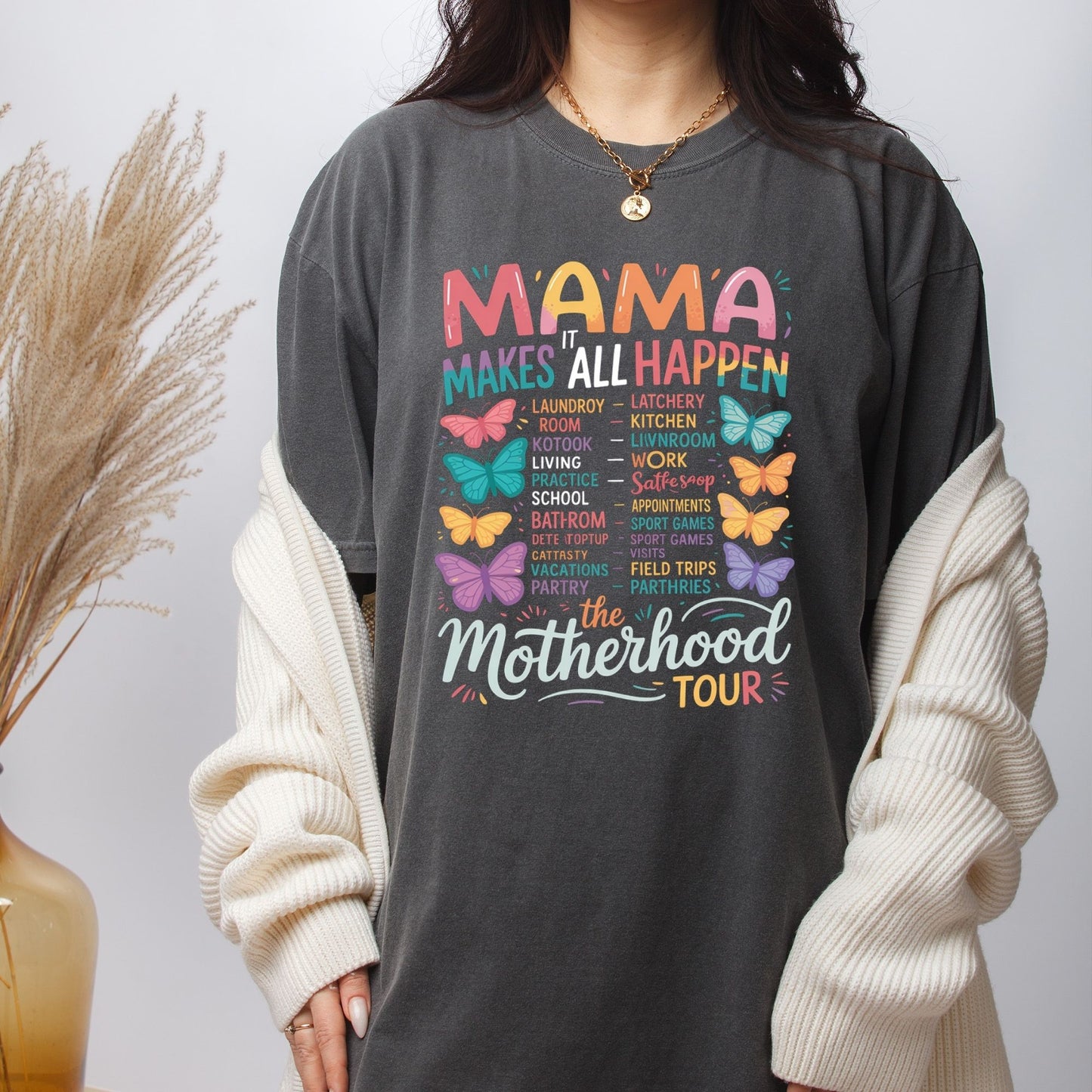 Mom DTF Transfer ready to Press Mother’s Day Trendy Heat Transfer for Shirts Motherhood UV Sticker Print Mama Iron On Transfer
