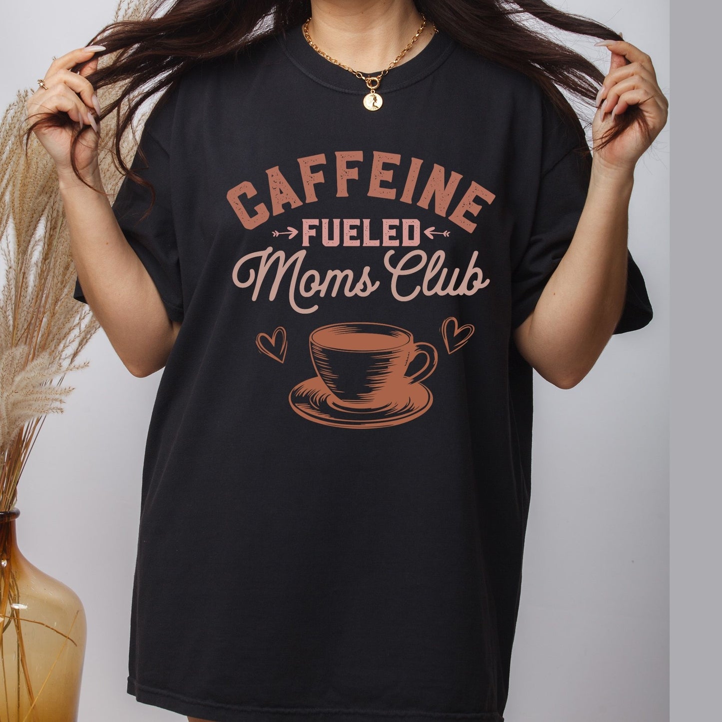 Mother’s Day Coffee Mom Club DTF Transfer ready to Press Mom Heat Transfer for Shirts Mama UV Sticker Print Mommy Iron on Transfer