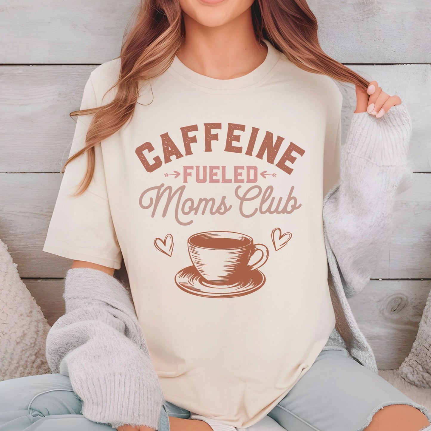 Mother’s Day Coffee Mom Club DTF Transfer