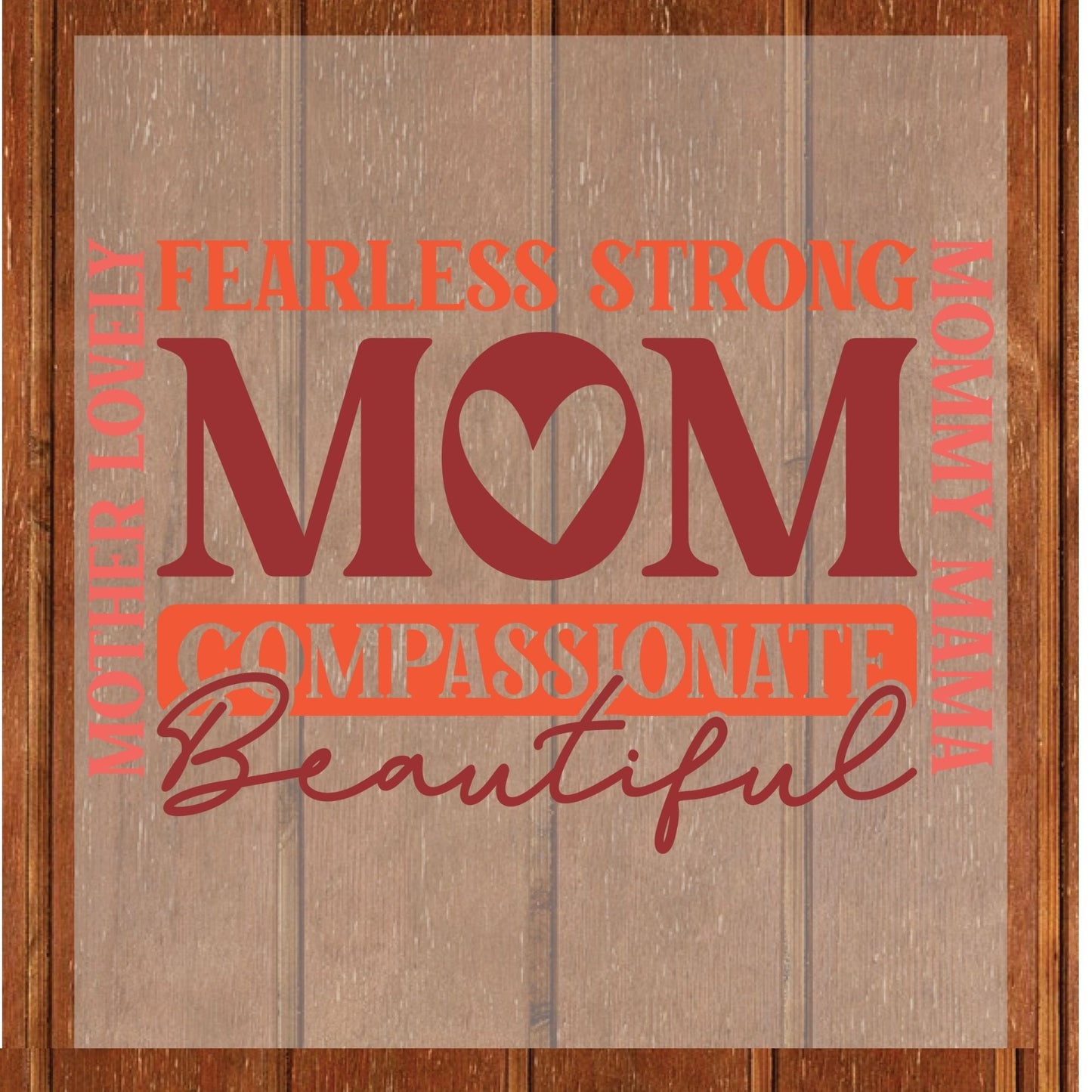Mother's Day DTF Transfer ready to Press Mom Life Heat Transfer for Shirts Mama UV Sticker Print Mommy Iron on Transfer