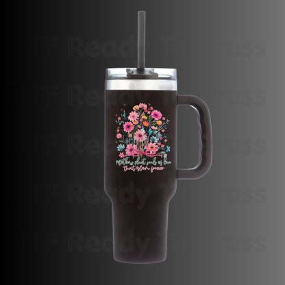 Mothers Plant Seeds of Love DTF Transfer Ready to Press Bloom Forever Floral Watercolor Heat Transfer For Shirts Mother's Day UV Sticker Prints