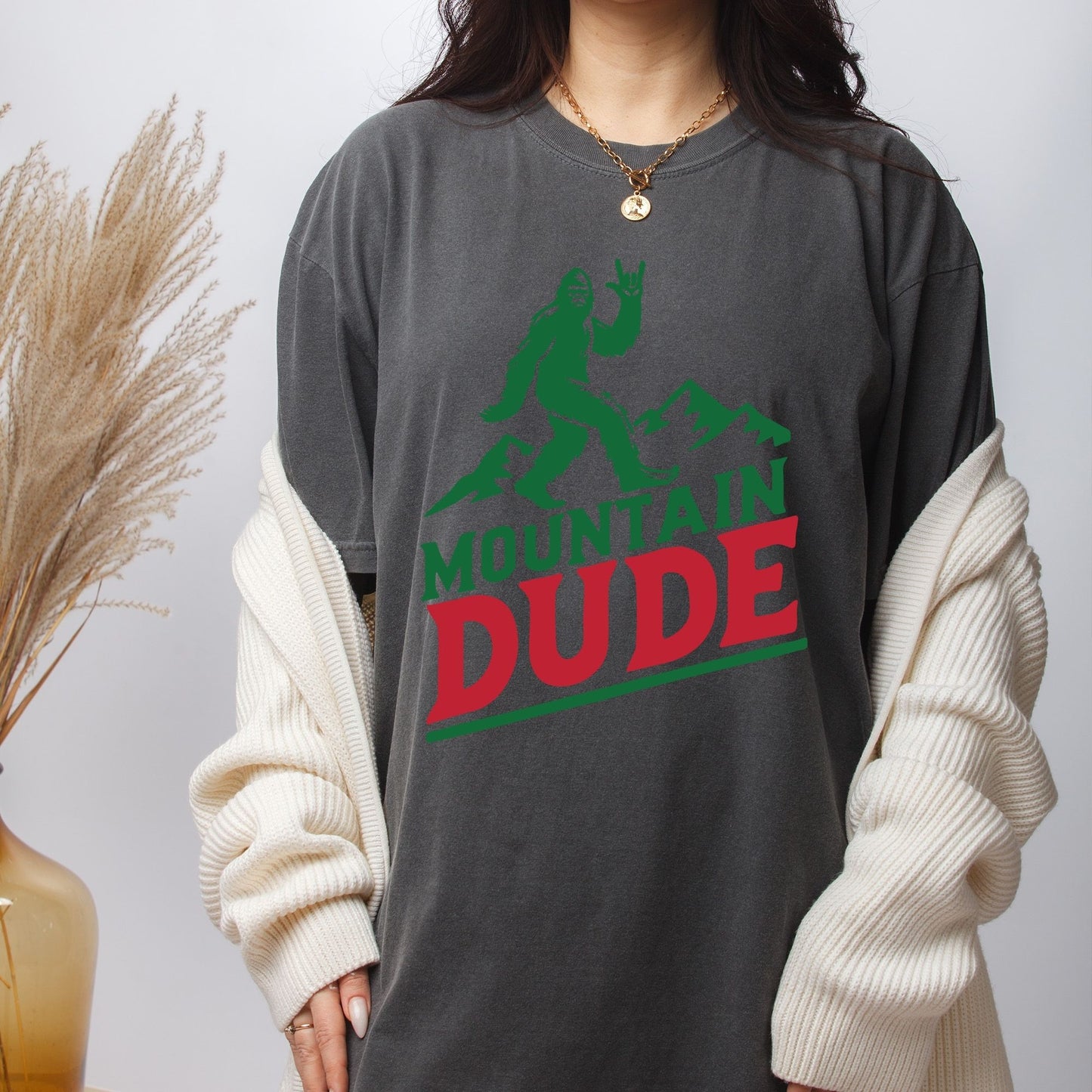 Mountain Dude DTF Transfer Ready to Press