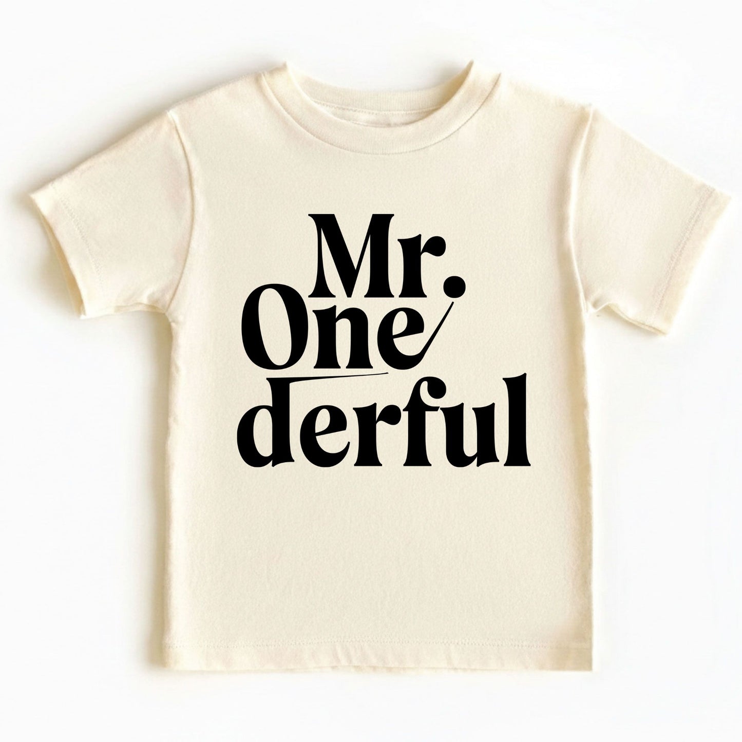 Mr Onederful 1st Birthday Shirt First Birthday Boy Bodysuit Mr Wonderful Baby Tee One Year Old Birthday Outfit Toddler Birthday Gift