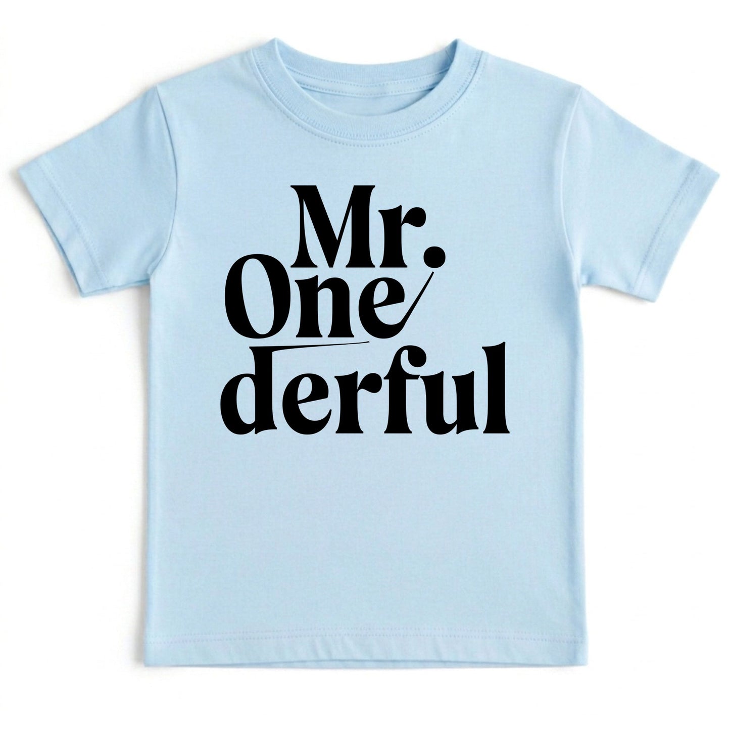 Mr Onederful 1st Birthday Shirt First Birthday Boy Bodysuit Mr Wonderful Baby Tee One Year Old Birthday Outfit Toddler Birthday Gift