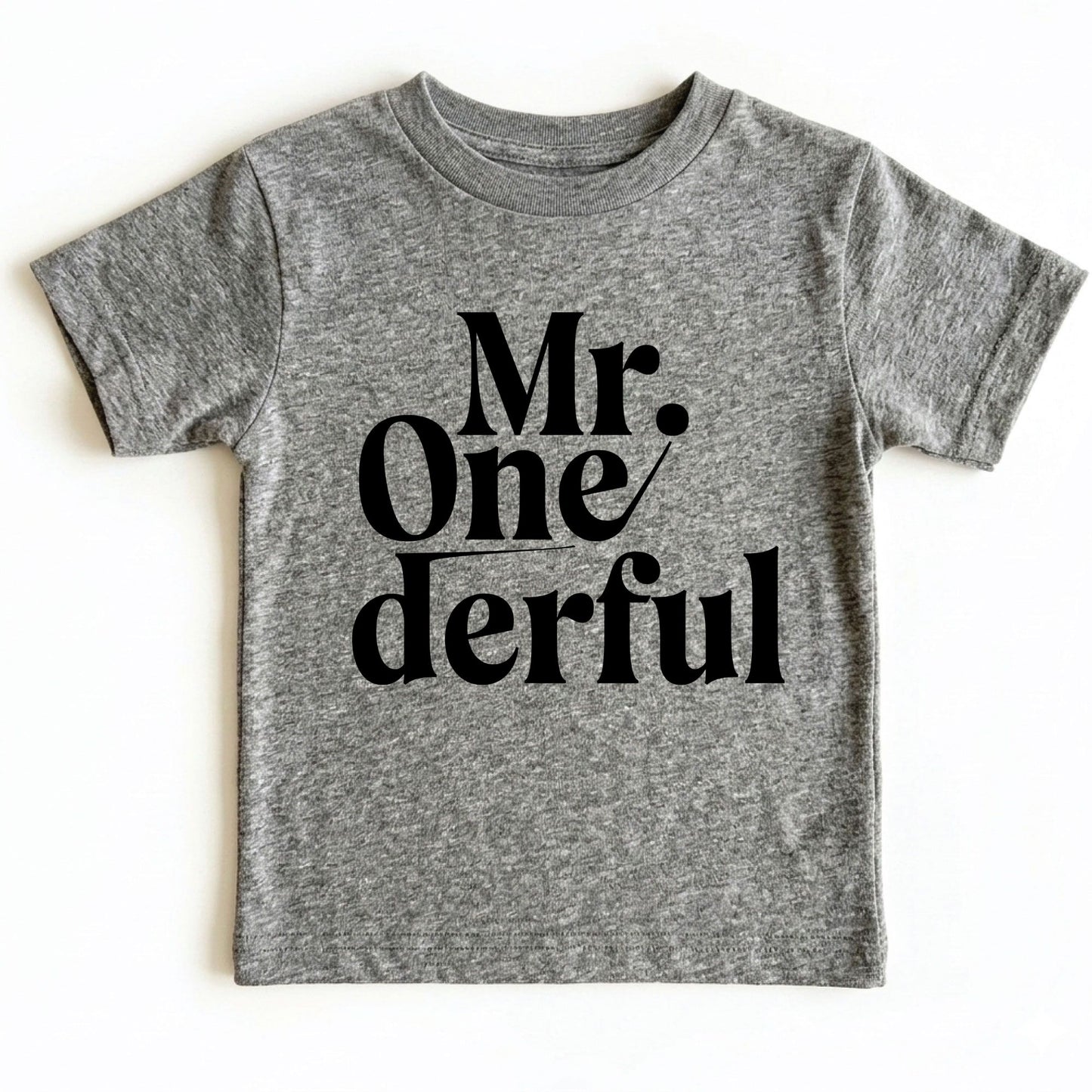 Mr Onederful 1st Birthday Shirt First Birthday Boy Bodysuit Mr Wonderful Baby Tee One Year Old Birthday Outfit Toddler Birthday Gift
